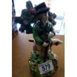 Staffordshire figurine The Sportsman, H ~ 17cm