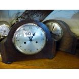 Three 1930s clocks