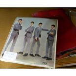 Six Beatles singles, Album of The Beatles book monthly and Elvis book etc