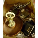 Ships wheel nutcrackes, spirit flasks, corkscrews etc