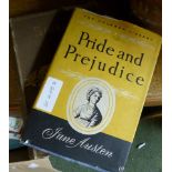 1947 Edition of Pride and Prejudice, Jane Austen and Shirley 1902 by Charlotte Bronte