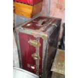 Large luggage trunk