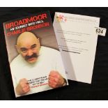 Charles Bronson biography 'Broadmoor My Journey Into Hell', hardback copy, published 2015, signed