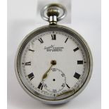 H Samuel Everite crown wind pocket watch