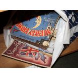 Bag of opera books and vintage sheet music including swanee