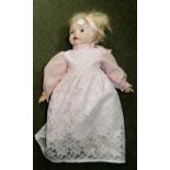 Un~named ceramic vintage doll, A/F