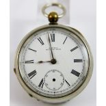 A.W.W & Co Waltham Mass mechanical pocket watch
