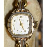 Ladies vintage Buler wristwatch in original box