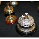 Two desk bells