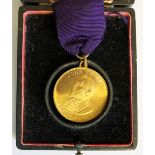 Co~op Wholesale Society jubilee medal 1913, John Shillito, President to face in presentation case