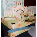 Childs vintage wooden fort