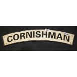 Cast iron sign Cornishman, L ~ 61cm