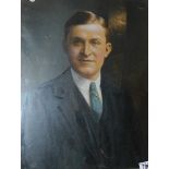 Original watercolour of John Bate senior of Iddlestoll hall, Tarporley