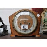 Smiths Art Deco chiming mantel clock