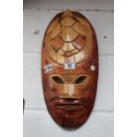 Hand carved ethnic tribal mask