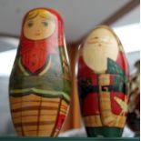 Two Russian dolls