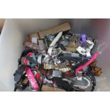 Box of used wristwatches including Casio G~Shock etc