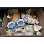 Box of mixed ceramics mainly HLB