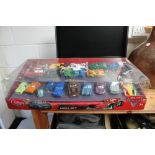 Disney store twenty piece die~cast cars model vehicles, boxed