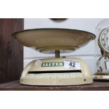 Vintage set of Salter scales