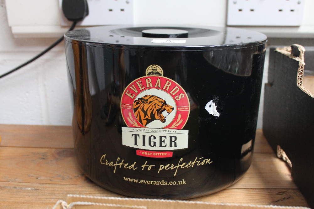 Everards Tiger Best Bitter advertising ice bucket