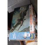 Revell Avro Lancaster Dam Buster Airfix kit with secret bomb, in original box