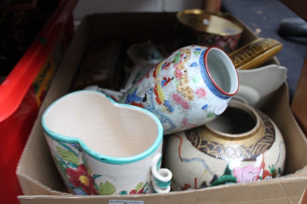 Box of ceramics