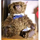 Steiff brown teddy bear, H ~ 20cm