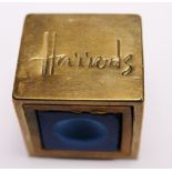 Harrods snooker cue chalk holder