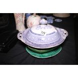 Carltonware bowl, Crown Devon bowl and Tyrian dome etc