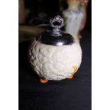 Clarice Cliff Celtic Harvest lidded sugar bowl