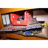 Boxed Scalextric model racing set 31 with cars
