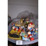 Mixed bag of Noddy collectable toys