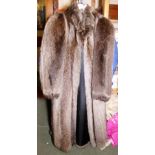 RACCOON COAT. Full length raccoon coat