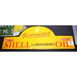 SHELL OIL SIGN. Cast iron Shell oil sign,  W ~ 48cm