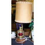 NAUTICAL TABLE LAMP. Nautical theme table lamp.