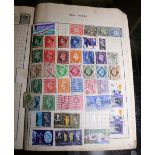 FIRST DAY COVERS. Album of mixed worldwide postage stamps and first day covers