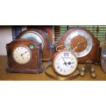 MANTEL CLOCKS. Collection of  mantel clocks