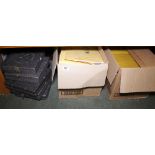 PACKAGING MATERIALS. Large quantity of padded postal envelopes and plate boxes