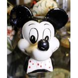 Walt Disney production ceramic Mickey Mouse money box