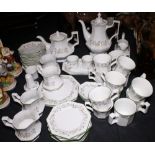 Johnsons Brothers Eternal Beau tea service, approximately fifty four pieces