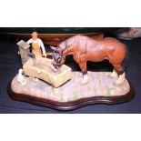 Country Artists limited edition Well Earned Break ceramic model