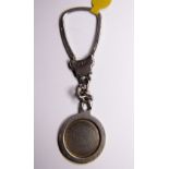 Sterling silver solid key fob