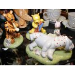 Three boxed Royal Doulton Winnie The Pooh figurines