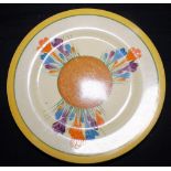 Clarice Cliff large Crocus platter