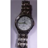 Charles Raymond gents wristwatch on stainless steel bracelet