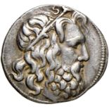 Greek coins - MACEDONIA Antigono Gonata (277-239 a.C.) Tetradracma - Testa di Poseidone a d. – R/