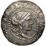 Greek coins - MACEDONIA Dominazione romana (circa 158-150 a.C.)   Tetradracma - Testa di Artemide