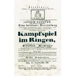 Zirkus - Varieté - - Heute Samstag den 14. Mai 1842 wird Joseph Gautier, erster Acrobat in