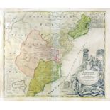 Karten - Vereinigte Staaten von Amerika - - Homann, Johann Baptist. Virginia, Marylandia et Carolina